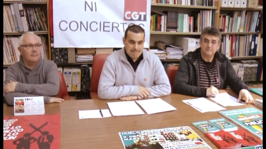 CTG anima en Úbeda a la huelga en la enseñanza del 9 de marzo