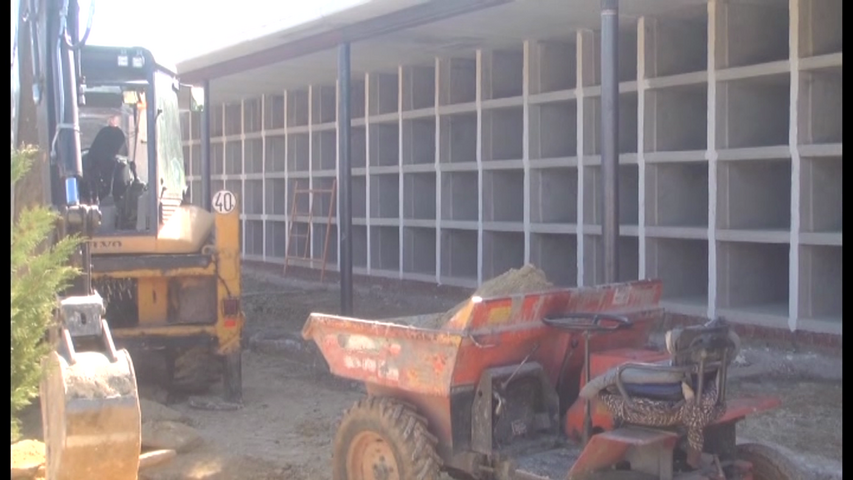 Baeza amplía su cementerio con 136 nuevos nichos y 32 columbarios