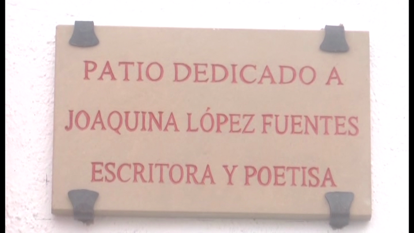 Las Escuelas homenajea a Joaquina López