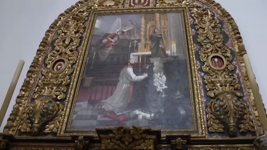 Inaugurada la pintura de San Juan de Ávila en la Catedral de Baeza