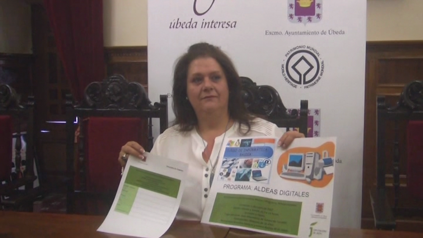 Magdalena Urrutia presenta los cursos del programa Aldeas Digitales