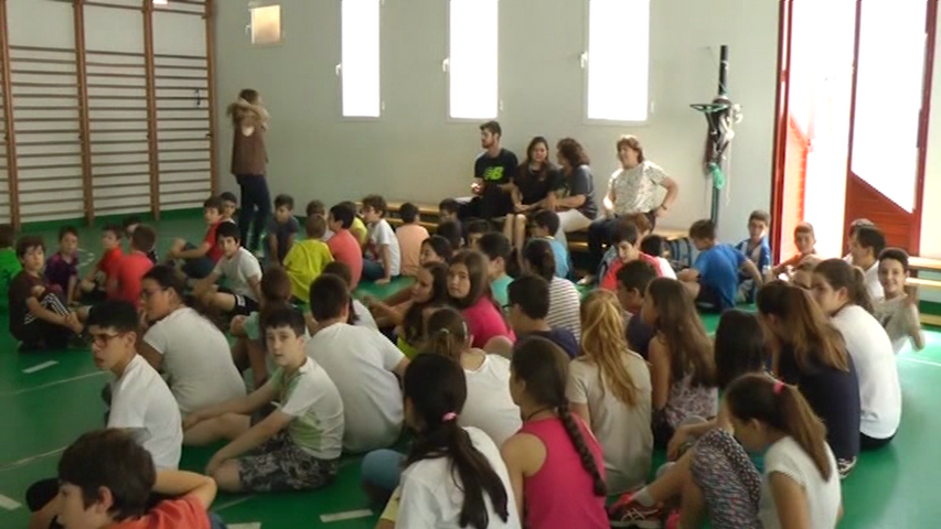 Desayuno saludable de «Degusta Jaén» en el colegio de Canena