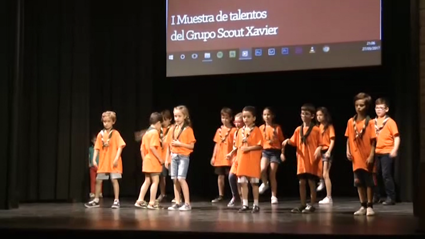 Primera muestra de talento organizada por el grupo Scout Xavier de Úbeda