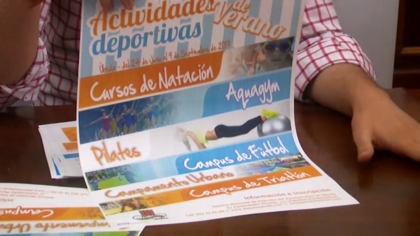 Presentadas las actividades deportivas de verano en Úbeda