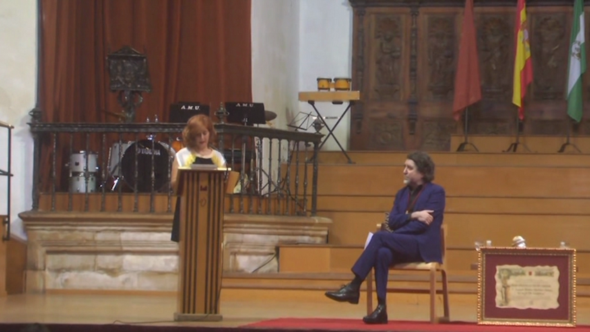 Emotivo acto de nombramiento como Hijo Predilecto de la ciudad de Úbeda a Joaquín Sabina