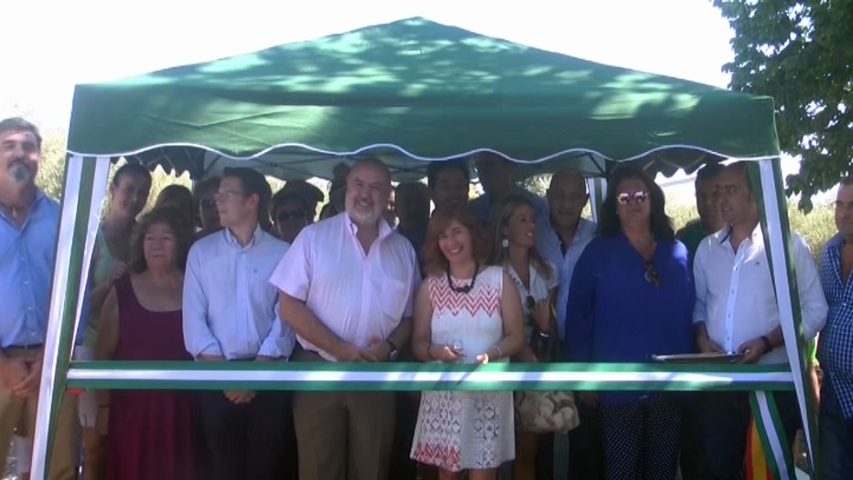 Inaugurada la carretera de Solana de Torralba y Veracruz tras la rehabilitación