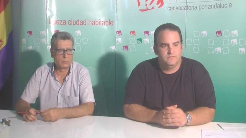 Izquierda Unida hace balance de la Feria de Baeza
