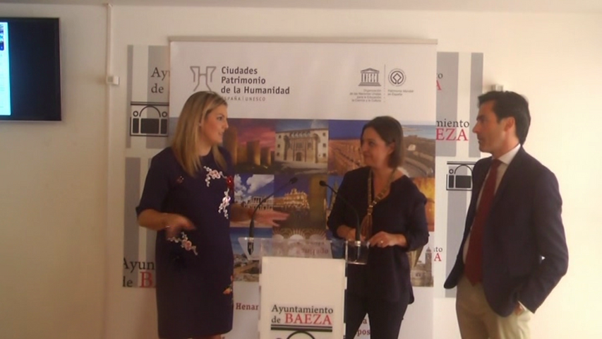 Presentación del Grupo de Ciudades Patrimonio de la Humanidad de España en Baeza