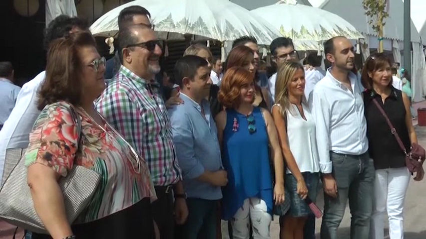El PSOE celebra su jornada de convivencia en la Feria de Úbeda