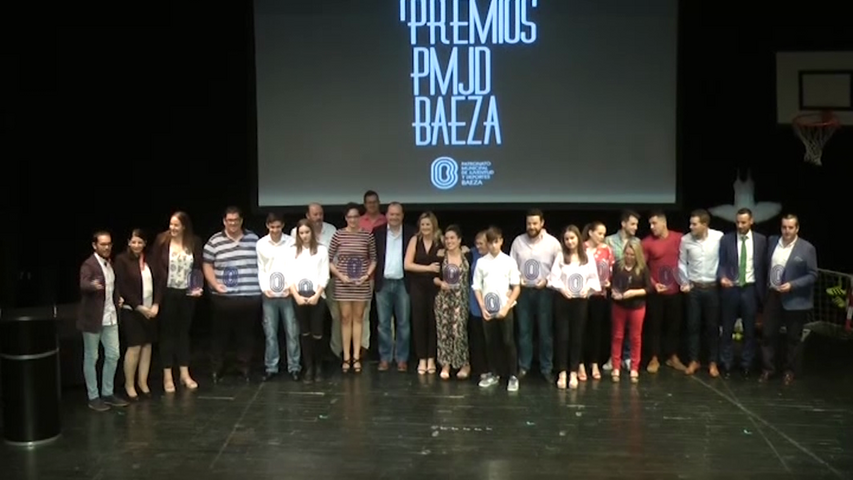 Entregados los I premios del patronato municipal de juventud y deportes de Baeza