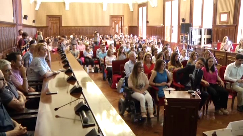 Reunión informativa sobre las becas Eramus+ de la Diputación de Jaén