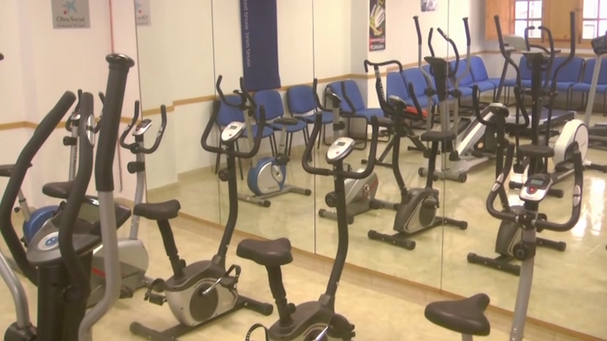 Inaugurado el nuevo gimnasio del hogar del pensionista de Sabiote