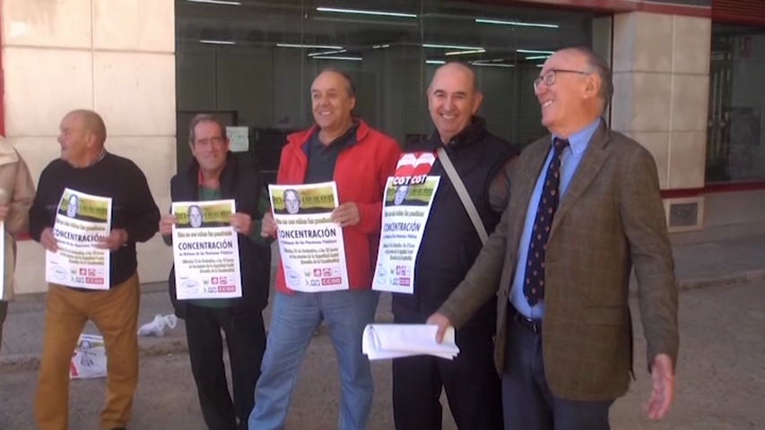 El 15 de noviembre se va a celebrar una concentración en defensa de las pensiones