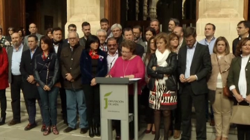 Acto Institucional de la Diputación con motivo de la celebración del 25 de noviembre