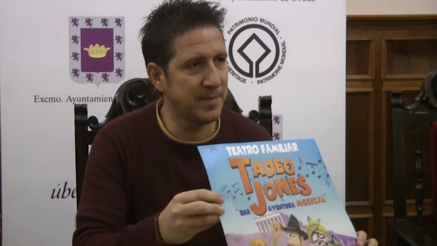 El día 22 de Diciembre llegará a Úbeda el musical «Tadeo Jones»