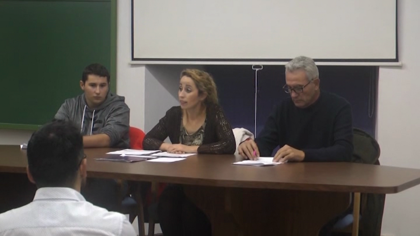 El diputado de Podemos Diego Cañamero participa en un acto en Úbeda sobre medidas contra la sequía