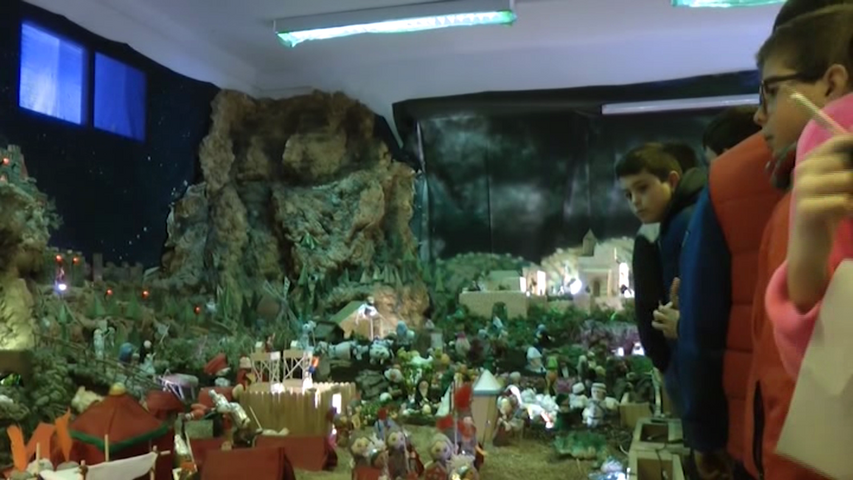 Ya esta abierto al público el Eco-Bélen del colegio de educación infantil y primaria Virgen de Guadalupe