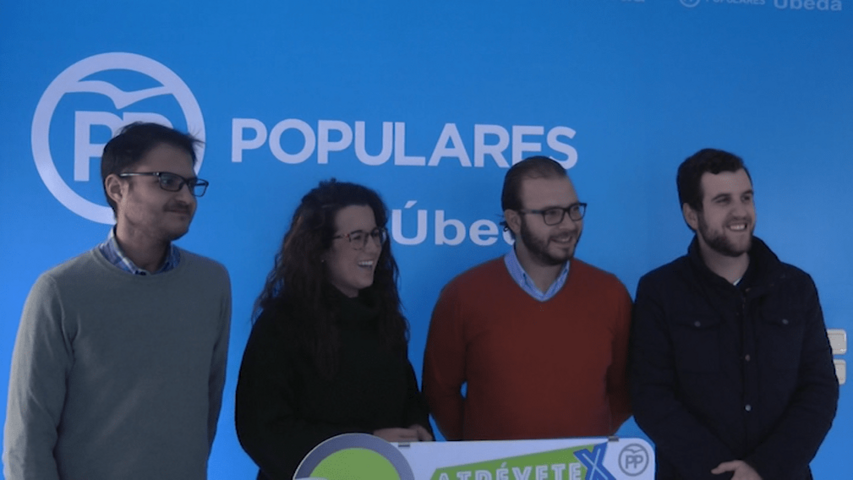 Nuevas Generaciones denuncia en Úbeda la «gran tasa de desempleo juvenil» que sufre Andalucía