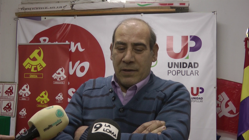 Izquierda Unida critica los presupuestos municipales ubetenses