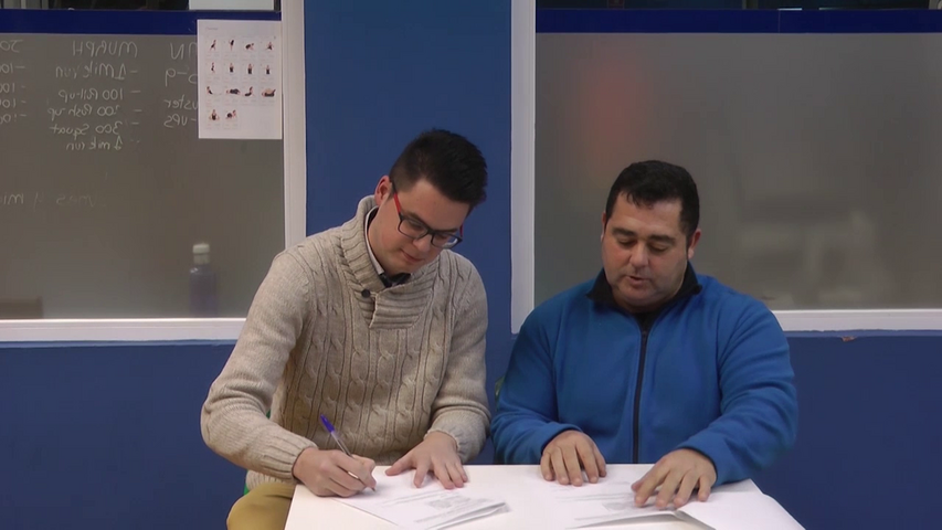 El concejal de deportes de Úbeda firma un convenio para impulsar el deporte en la ciudad