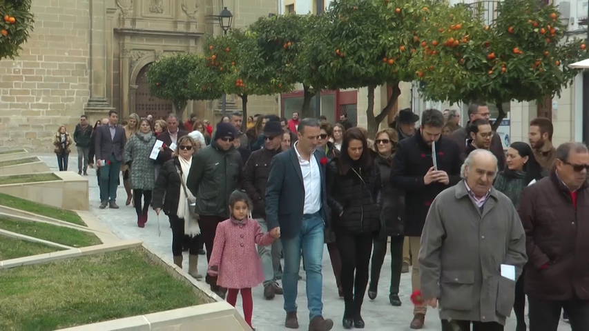 Baeza celebró el Paseo Machadiano con alcaldes de municipios que aparecen en la obra del poeta