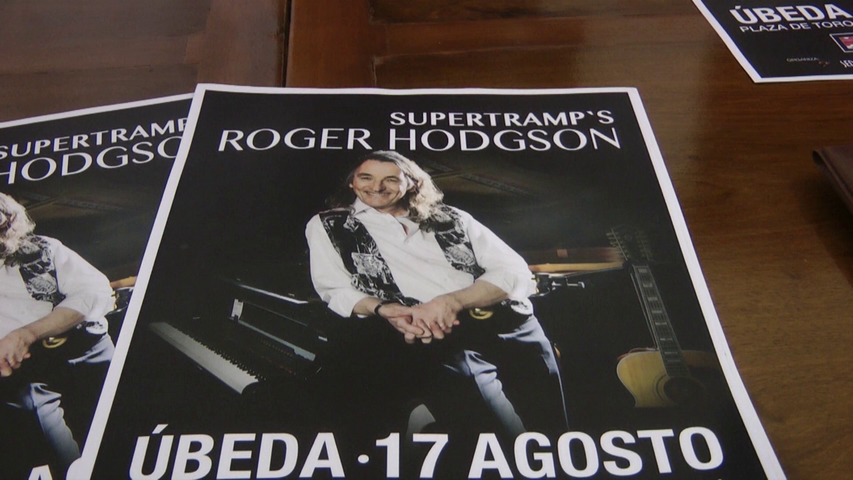 El 17 de agosto Roger Hodgson actuará en la Plaza de Toros de Úbeda
