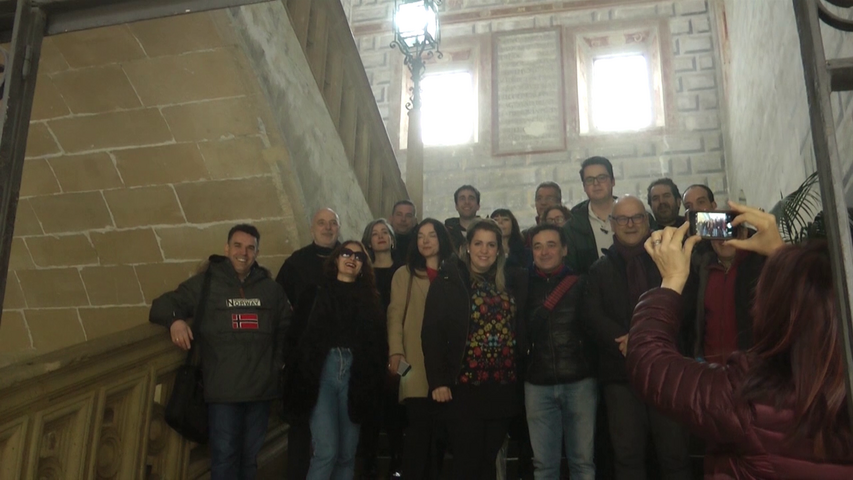 Encuentro de Artesanos en el Hospital de Santiago