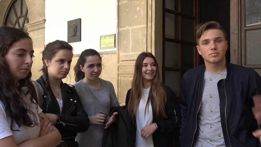 Alumnos y alumnas de Francia viven una semana de intercambio en el IES Santísima Trinidad de Baeza