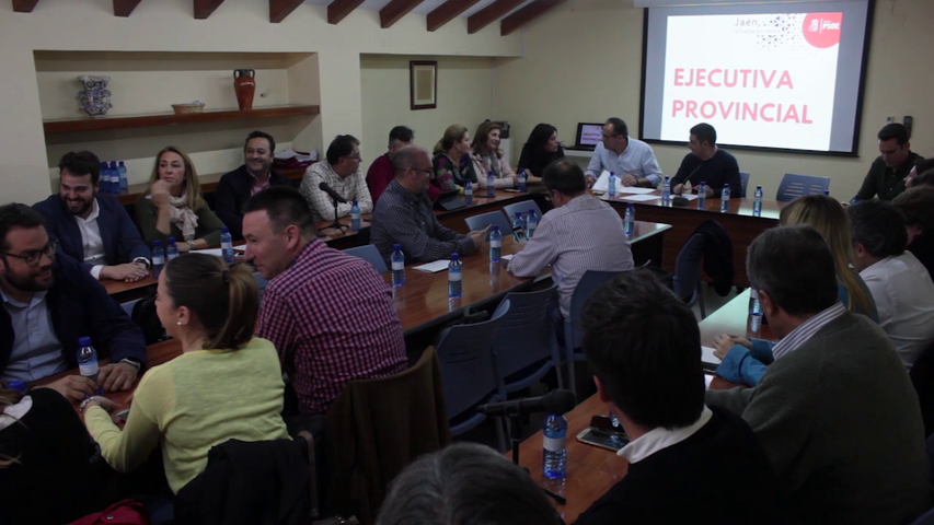 La ejecutiva provincial del PSOE de Jaén analiza los Presupuestos Generales del Estado