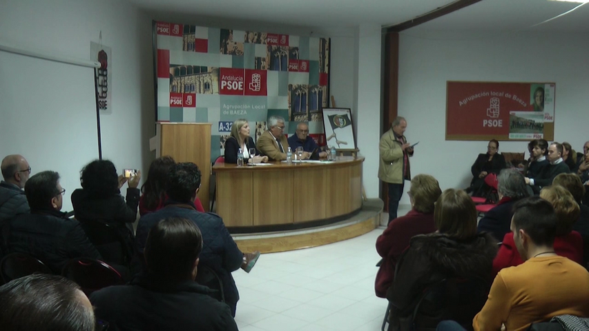 Ramírez de Arellano habla de pensiones en la casa del pueblo de Baeza