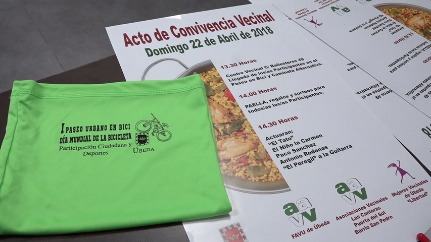 Presentada en Úbeda la I edición del Paseo Urbano en Bici