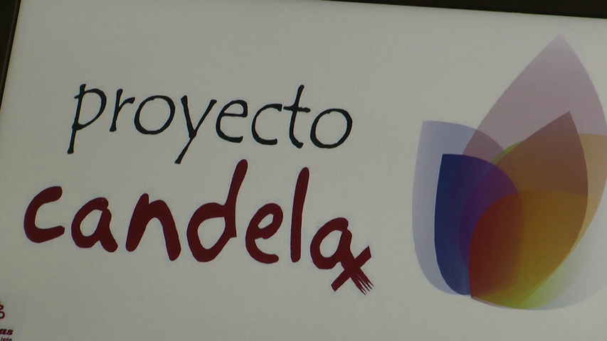 Acto de presentación del Proyecto Candela en la sede de la Agrupación de Cofradías de Cofradías de Baeza