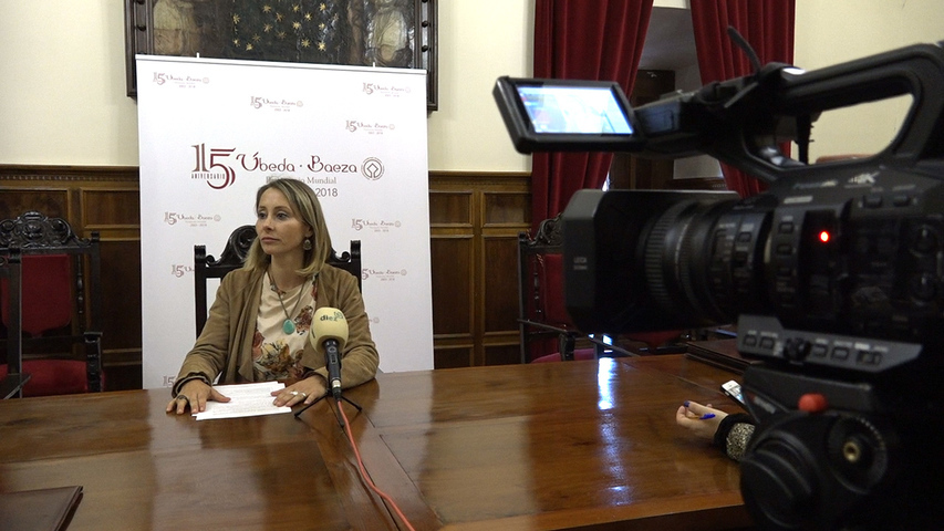 Elena Rodríguez explica los asuntos tratados en la última comisión de cultura, turismo, educación y festejos del Ayuntamiento de Úbeda