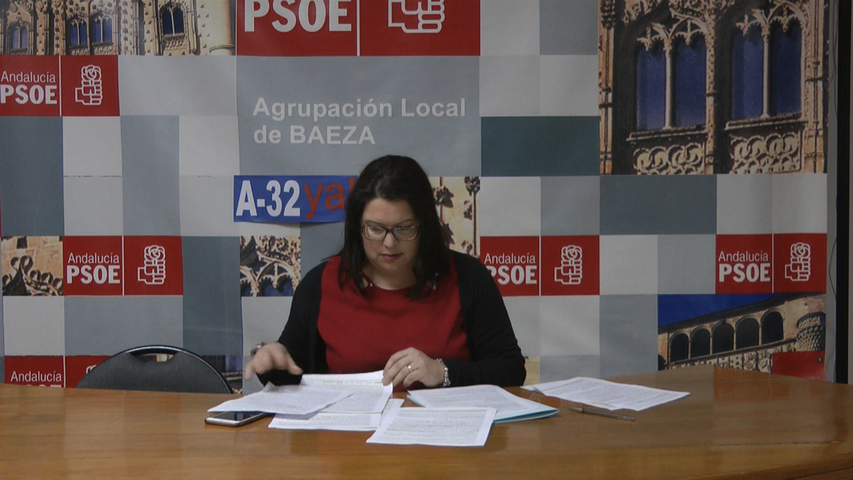 La secretaría de organización del PSOE de Baeza hace balance de la gestión del partido en la ciudad