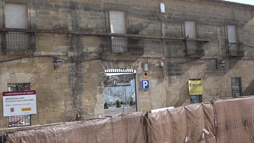 El PP de Úbeda critica la situación del antiguo cuartel de la plaza de Santa Clara