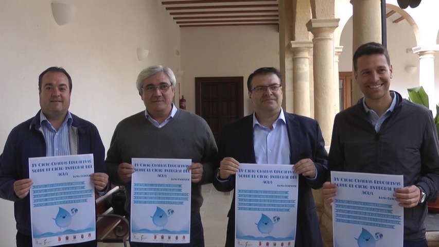 Presentado el IV Ciclo de Charlas Educativas sobre el Ciclo Integral del Agua