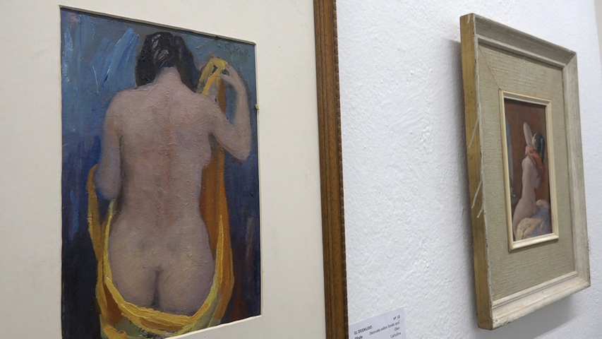 Inaugurada la exposición homenaje a Rufino Martos en la sala Gaspar Becerra de Baeza