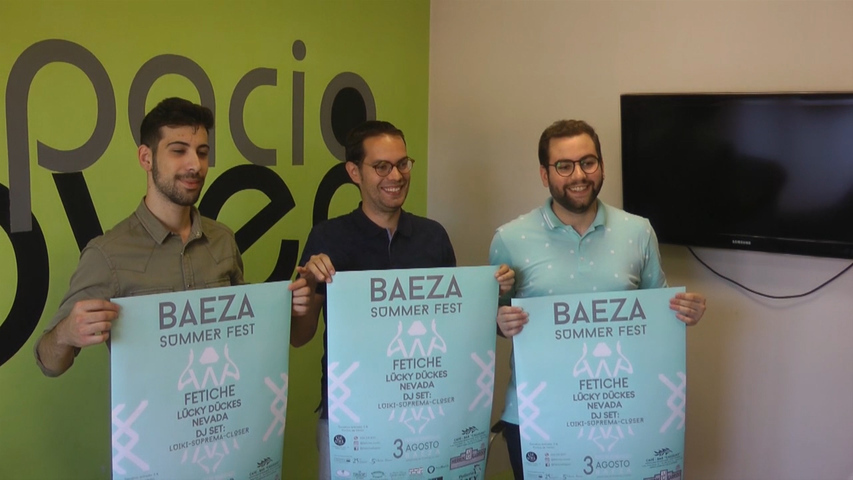 Presentada la primera edición del Baeza Summer Fest