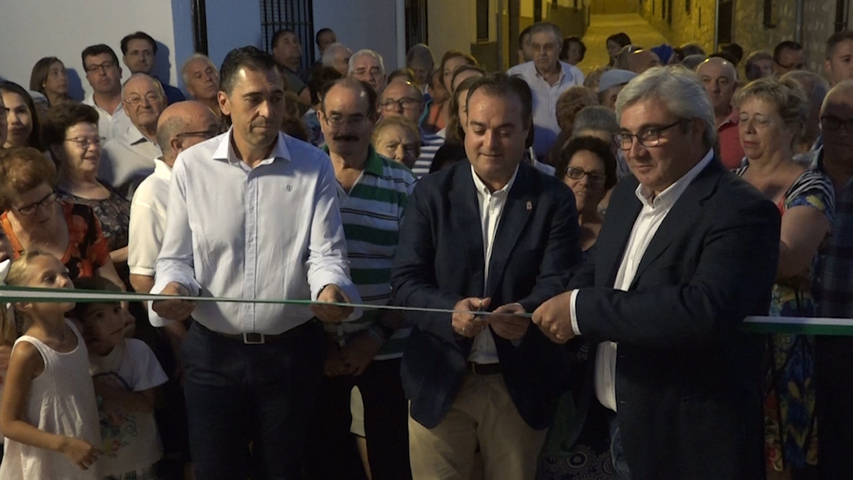 Abierto al público en Sabiote un nuevo tramo del recinto amurallado