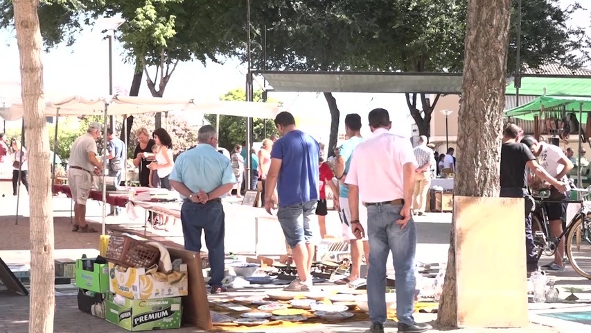 Celebrado en Úbeda el primer Rastro de segunda mano y antigüedades