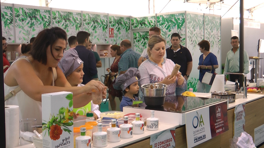 Celebrada la II Edición del Concurso Pequechef del AOVE en la Feria de Maquinaria de Úbeda