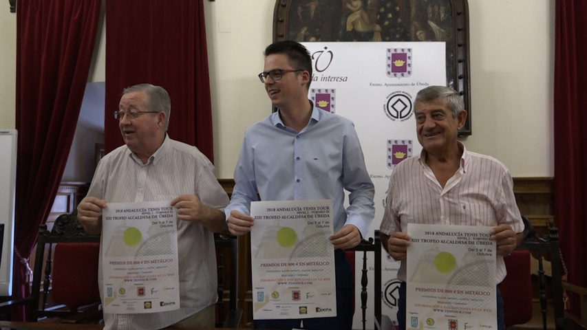 Úbeda acogerá del 5 al 7 de octubre el XIII torneo de tenis «Alcaldesa de Úbeda»