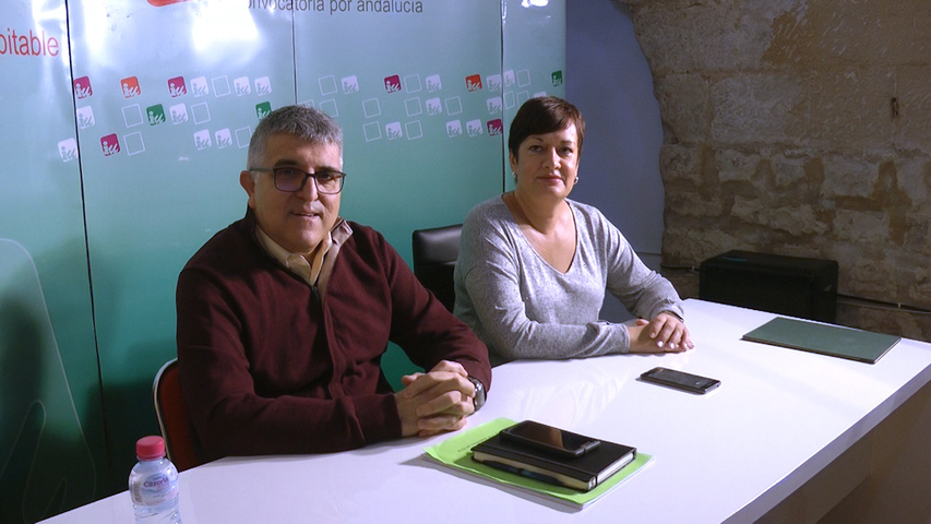 IU Baeza critica la instalación de los urinarios del paseo y las carencias en los accesos a la ciudad