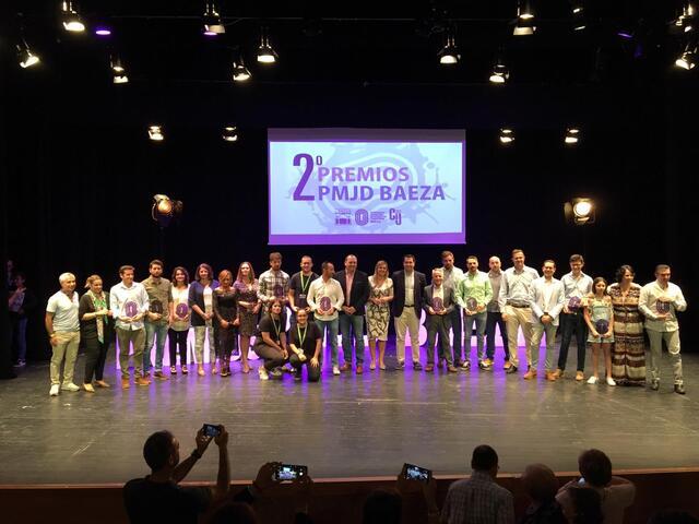 Entregados los segundos premios del Patronato de Juventud y Deportes de Baeza