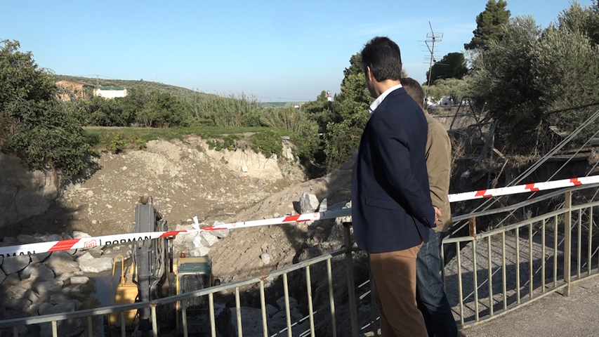 Confederación Hidrográfica del Guadalquivir actua en el arroyo Vallehermoso en Ibros