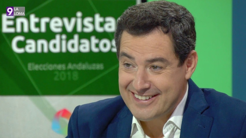 Elecciones Andalucía 2D 2018 · Entrevista candidato PP a la presidencia de la Junta