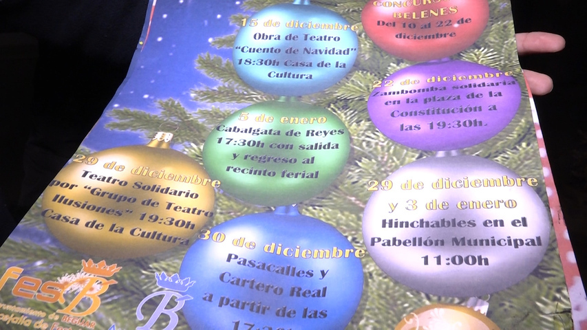 Actividades para la Navidad en Begíjar