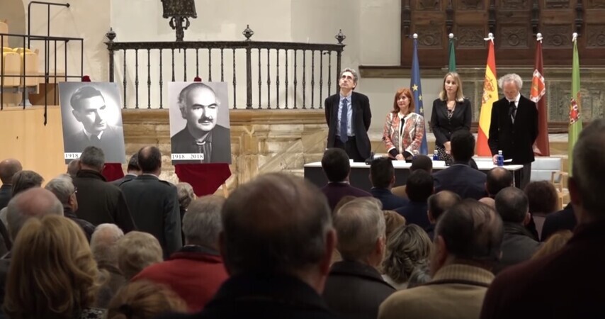 Úbeda homenajea en el Día de la Constitución a Juan Pasquau Guerrero y a Francisco Palma Burgos