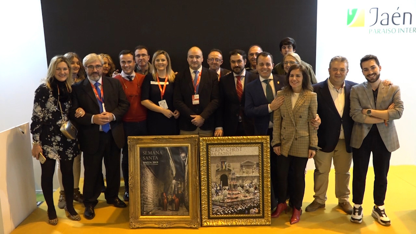 Presentados los carteles de Semana Santa y Corpus de Baeza en FITUR