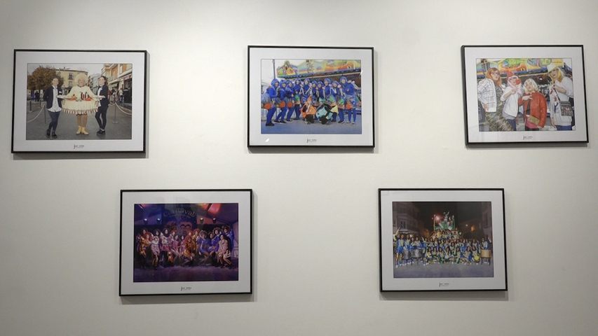 La casa de la música acoge la exposición fotográfica del carnaval de Torreperogil